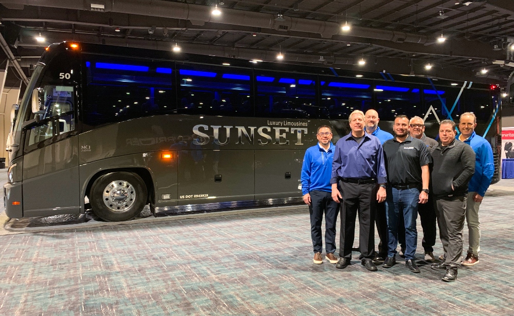 Sunset Luxury Limousine modernizes fleet with MCI J4500 coaches - Bus ...